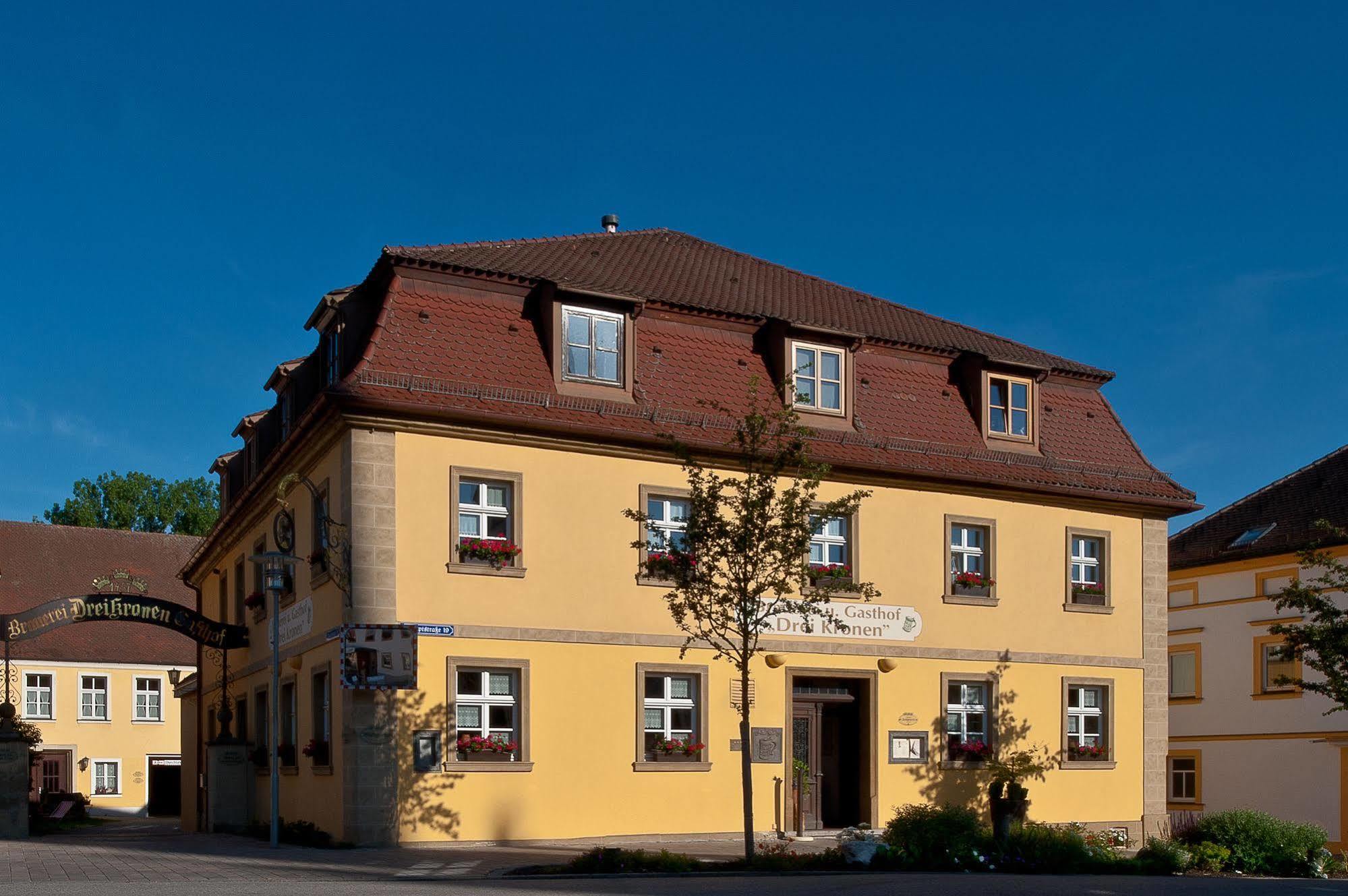 Hotel & Brauereigasthof Drei Kronen Memmelsdorf Kültér fotó